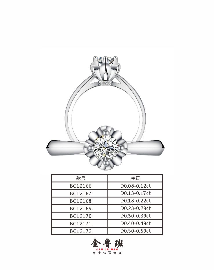 BC12169 Ů D0.23ct-D0.29ct