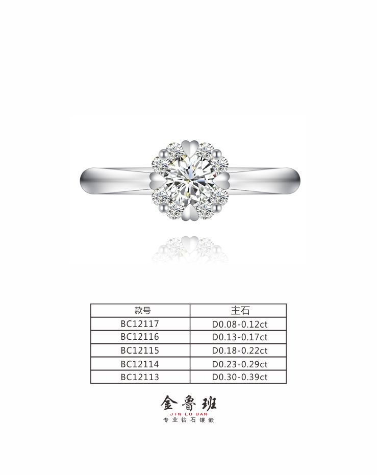 BC12114A Ů D0.23ct-D0.29ct