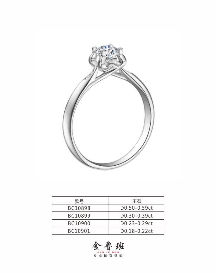 BC10898 Ů-only(ZC) D0.50ct-D0.59ct